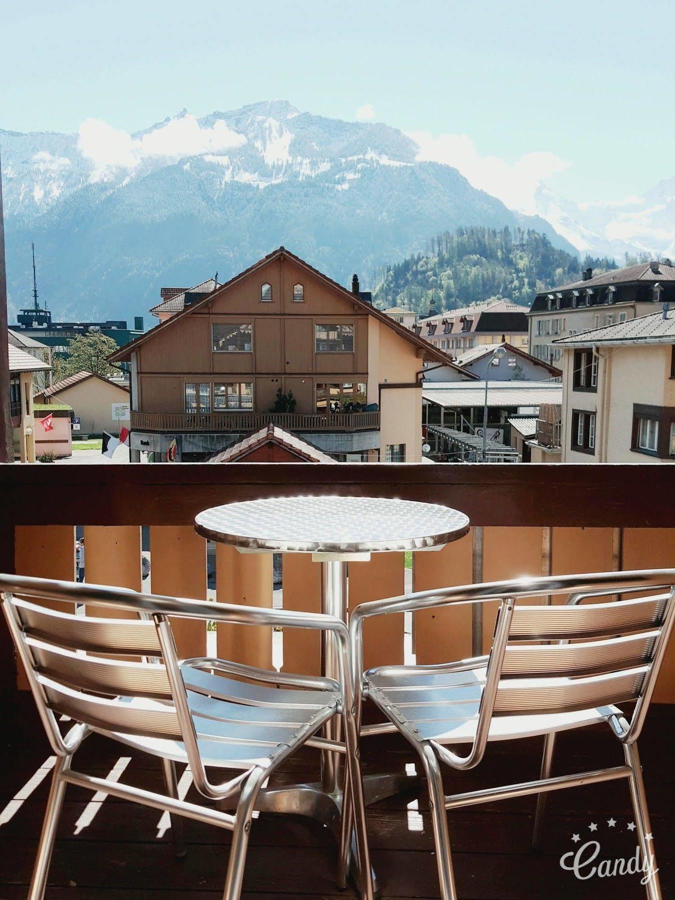 Post Hardermannli Hotel Unterseen Екстериор снимка